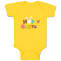 Baby Clothes Bunny Happy Easter Baby Bodysuits Boy & Girl Newborn Clothes Cotton