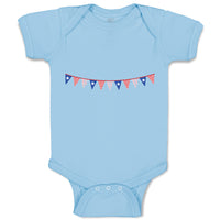 Baby Clothes Decoration 4Th of July Independence Baby Bodysuits Cotton