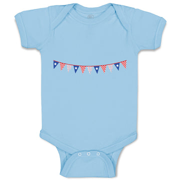 Baby Clothes Decoration 4Th of July Independence Baby Bodysuits Cotton