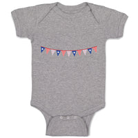 Baby Clothes Decoration 4Th of July Independence Baby Bodysuits Cotton