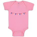 Baby Clothes Decoration 4Th of July Independence Baby Bodysuits Cotton