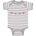 Baby Clothes Decoration 4Th of July Independence Baby Bodysuits Cotton