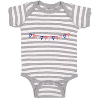 Baby Clothes Decoration 4Th of July Independence Baby Bodysuits Cotton