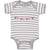 Baby Clothes Decoration 4Th of July Independence Baby Bodysuits Cotton