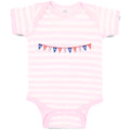 Baby Clothes Decoration 4Th of July Independence Baby Bodysuits Cotton
