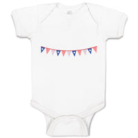 Baby Clothes Decoration 4Th of July Independence Baby Bodysuits Cotton