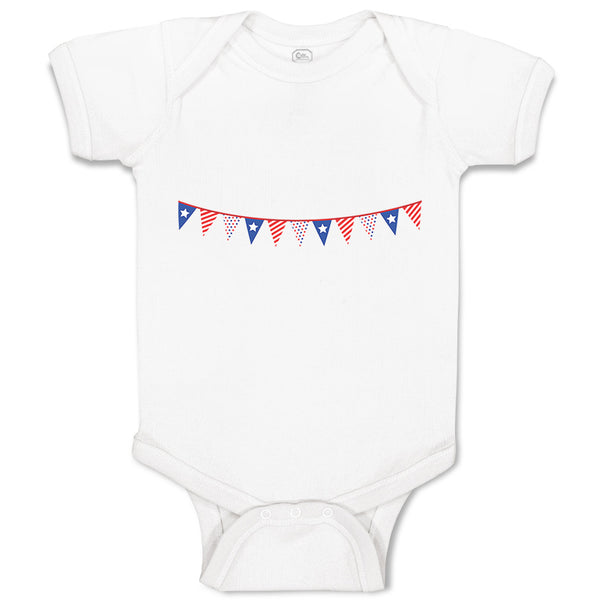 Baby Clothes Decoration 4Th of July Independence Baby Bodysuits Cotton