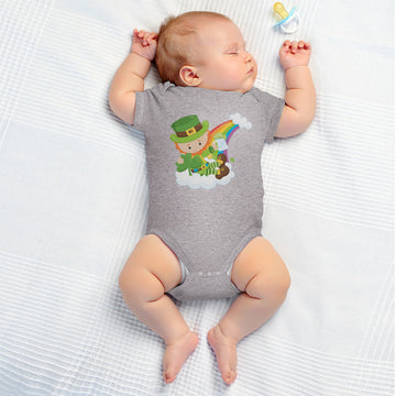 "I'm A Wee Bit Irish" Baby Bodysuit - St Patrick's Day Outfit For Newborns & Infants