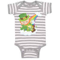 Baby Clothes Leprechaun Beer St Patrick's Day Baby Bodysuits Boy & Girl Cotton