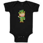 Baby Clothes Leprechaun Clover A St Patrick's Day Baby Bodysuits Cotton