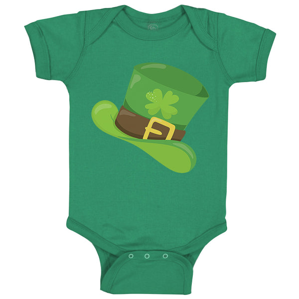 Baby Clothes Leprechaun Hat St Patrick's Day Baby Bodysuits Boy & Girl Cotton