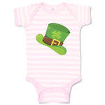 Baby Clothes Leprechaun Hat St Patrick's Day Baby Bodysuits Boy & Girl Cotton