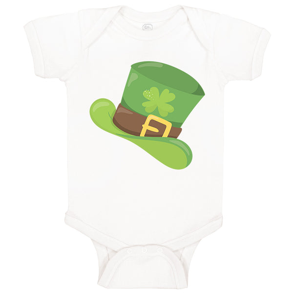 Baby Clothes Leprechaun Hat St Patrick's Day Baby Bodysuits Boy & Girl Cotton