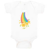 Baby Clothes Leprechaun Rainbow St Patrick's Day Baby Bodysuits Cotton