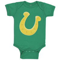 Baby Clothes Lucky Horseshoe St Patrick's Day Baby Bodysuits Boy & Girl Cotton