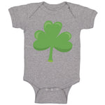 Baby Clothes Dark Green Clover St Patrick's Day Baby Bodysuits Boy & Girl Cotton