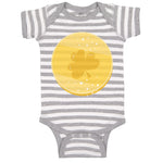 Baby Clothes Leprechaun Money Cent St Patrick's Day Baby Bodysuits Cotton