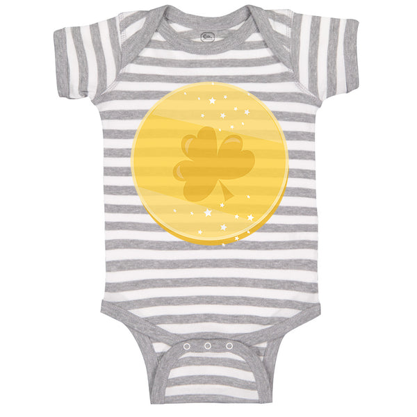 Baby Clothes Leprechaun Money Cent St Patrick's Day Baby Bodysuits Cotton