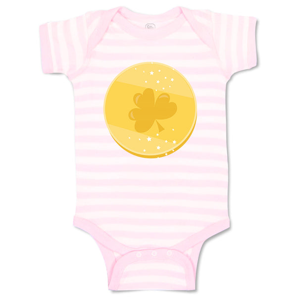 Baby Clothes Leprechaun Money Cent St Patrick's Day Baby Bodysuits Cotton