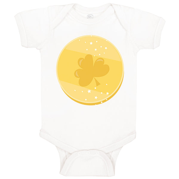 Baby Clothes Leprechaun Money Cent St Patrick's Day Baby Bodysuits Cotton
