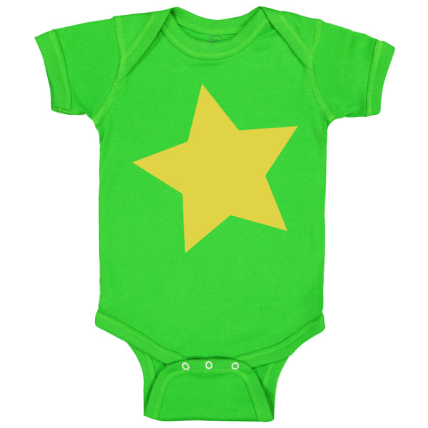 Baby Clothes Yellow Star A Holidays and Occasions St Patrick's Day Cotton