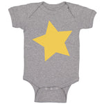 Baby Clothes Yellow Star A Holidays and Occasions St Patrick's Day Cotton