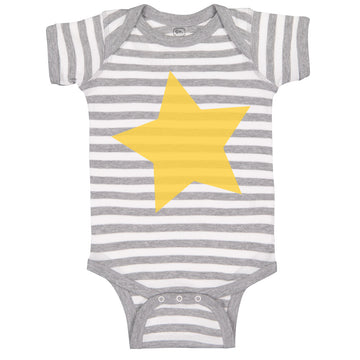 Baby Clothes Yellow Star A Holidays and Occasions St Patrick's Day Cotton