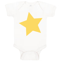 Baby Clothes Yellow Star A Holidays and Occasions St Patrick's Day Cotton