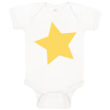 Baby Clothes Yellow Star A Holidays and Occasions St Patrick's Day Cotton