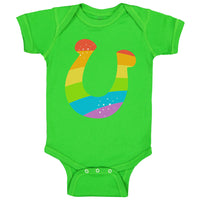 Baby Clothes Lucky Horseshoe Rainbow Holidays and Occasions St Patrick's Day