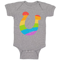 Baby Clothes Lucky Horseshoe Rainbow Holidays and Occasions St Patrick's Day