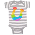 Baby Clothes Lucky Horseshoe Rainbow Holidays and Occasions St Patrick's Day