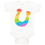 Baby Clothes Lucky Horseshoe Rainbow Holidays and Occasions St Patrick's Day