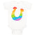 Baby Clothes Lucky Horseshoe Rainbow Holidays and Occasions St Patrick's Day