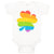 Baby Clothes Rainbow Clover Holidays and Occasions St Patrick's Day Cotton
