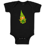 Baby Clothes Leprechaun Lucky Horseshoe St Patrick's Day Baby Bodysuits Cotton