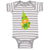 Baby Clothes Leprechaun Lucky Horseshoe St Patrick's Day Baby Bodysuits Cotton