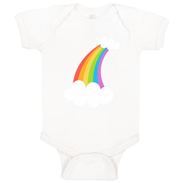 Baby Clothes Rainbow A Holidays and Occasions St Patrick's Day Baby Bodysuits