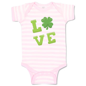 Baby Clothes Love Clover Holidays and Occasions St Patrick's Day Baby Bodysuits