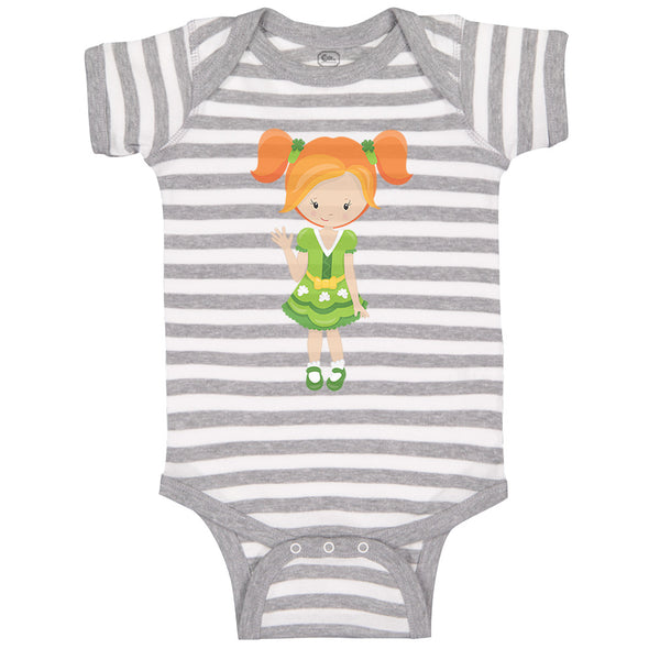 Baby Clothes Girl Waves C St Patrick's Day Baby Bodysuits Boy & Girl Cotton