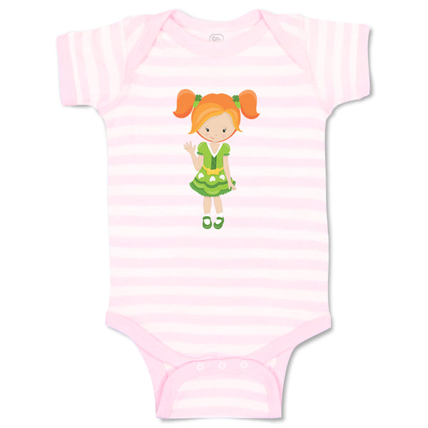 Baby Clothes Girl Waves C St Patrick's Day Baby Bodysuits Boy & Girl Cotton