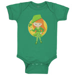Baby Clothes Leprechaun Girl Money St Patrick's Day Baby Bodysuits Cotton