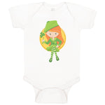 Baby Clothes Leprechaun Girl Money St Patrick's Day Baby Bodysuits Cotton