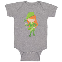 Baby Clothes Leprechaun Girl St Patrick's Day Baby Bodysuits Boy & Girl Cotton