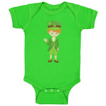 Baby Clothes Leprechaun Boy 1 St Patrick's Day Baby Bodysuits Boy & Girl Cotton
