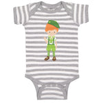 Baby Clothes Leprechaun Boy 2 St Patrick's Day Baby Bodysuits Boy & Girl Cotton