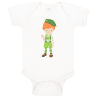 Baby Clothes Leprechaun Boy 2 St Patrick's Day Baby Bodysuits Boy & Girl Cotton