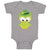 Baby Clothes Leprechaun Owl Hat St Patrick's Day Baby Bodysuits Cotton