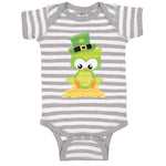 Baby Clothes Leprechaun Owl Money St Patrick's Day Baby Bodysuits Cotton
