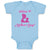 Baby Clothes Happy 1St Mothers Day with Mother and Son Image Baby Bodysuits